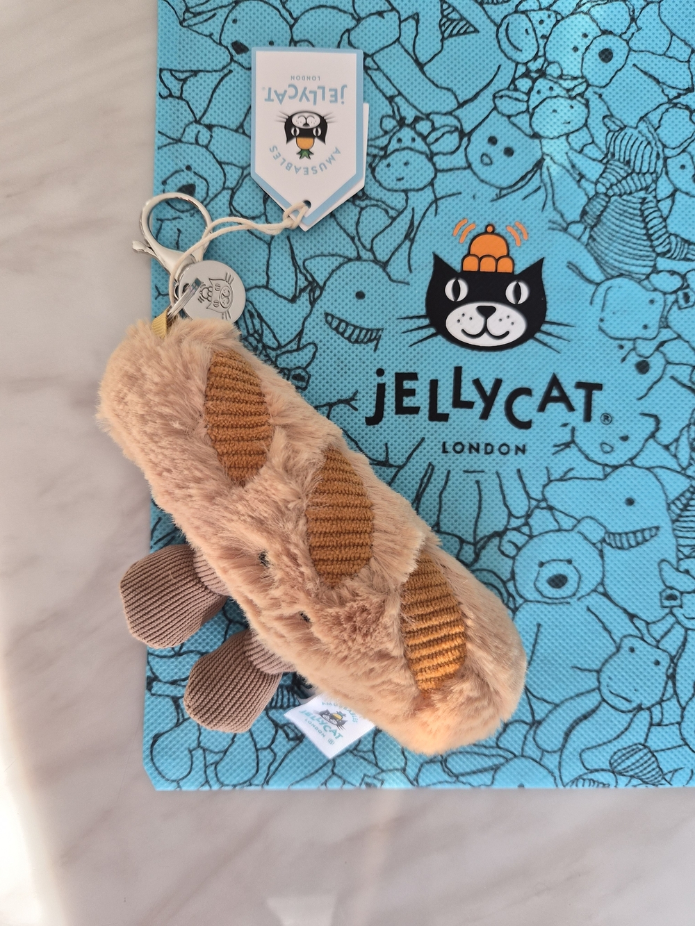 Jellycat Baguette Bag Charm
